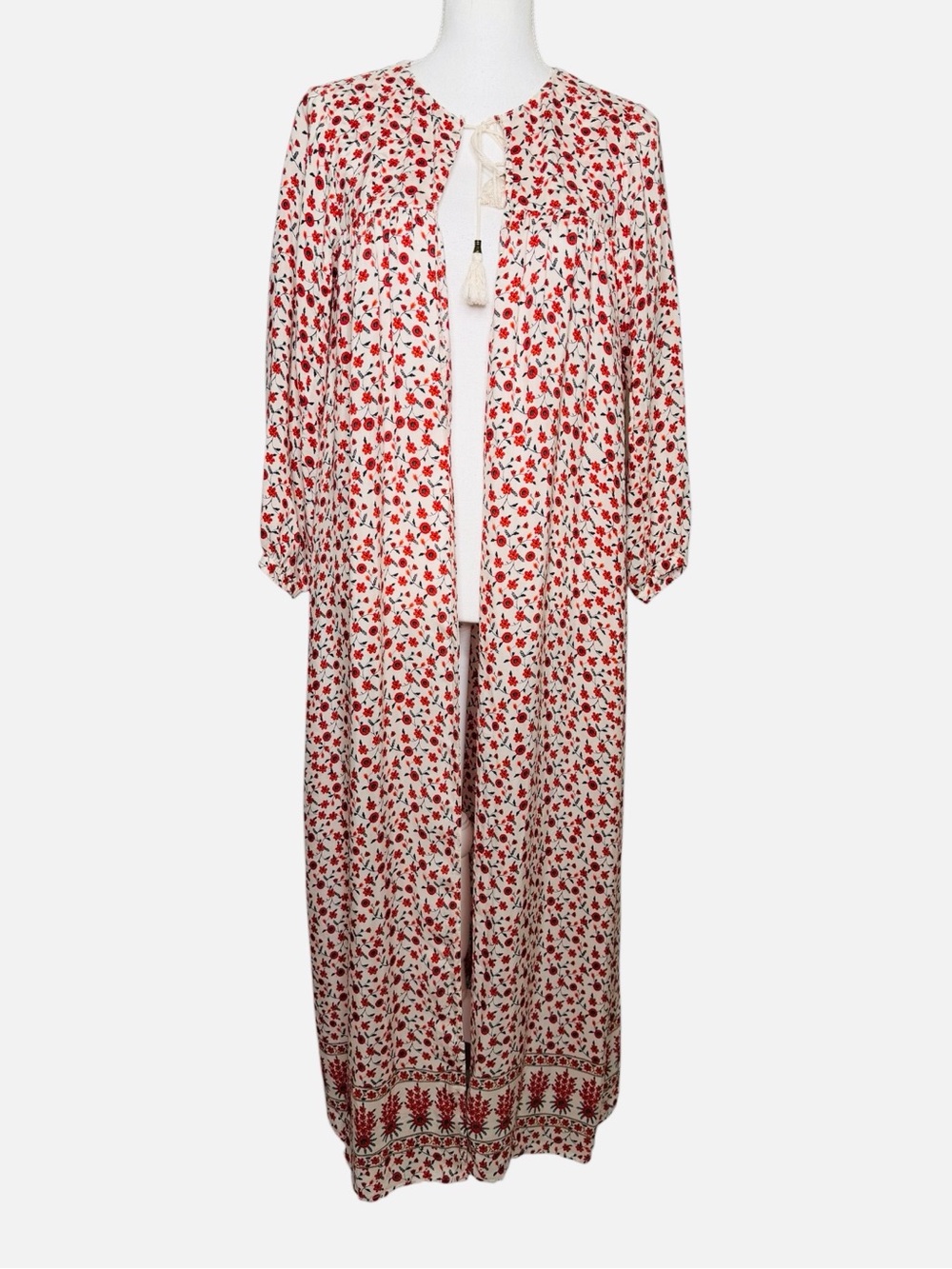 Anine Bing Darcy 100% Silk Dress Modified Kimono Style XS/S
